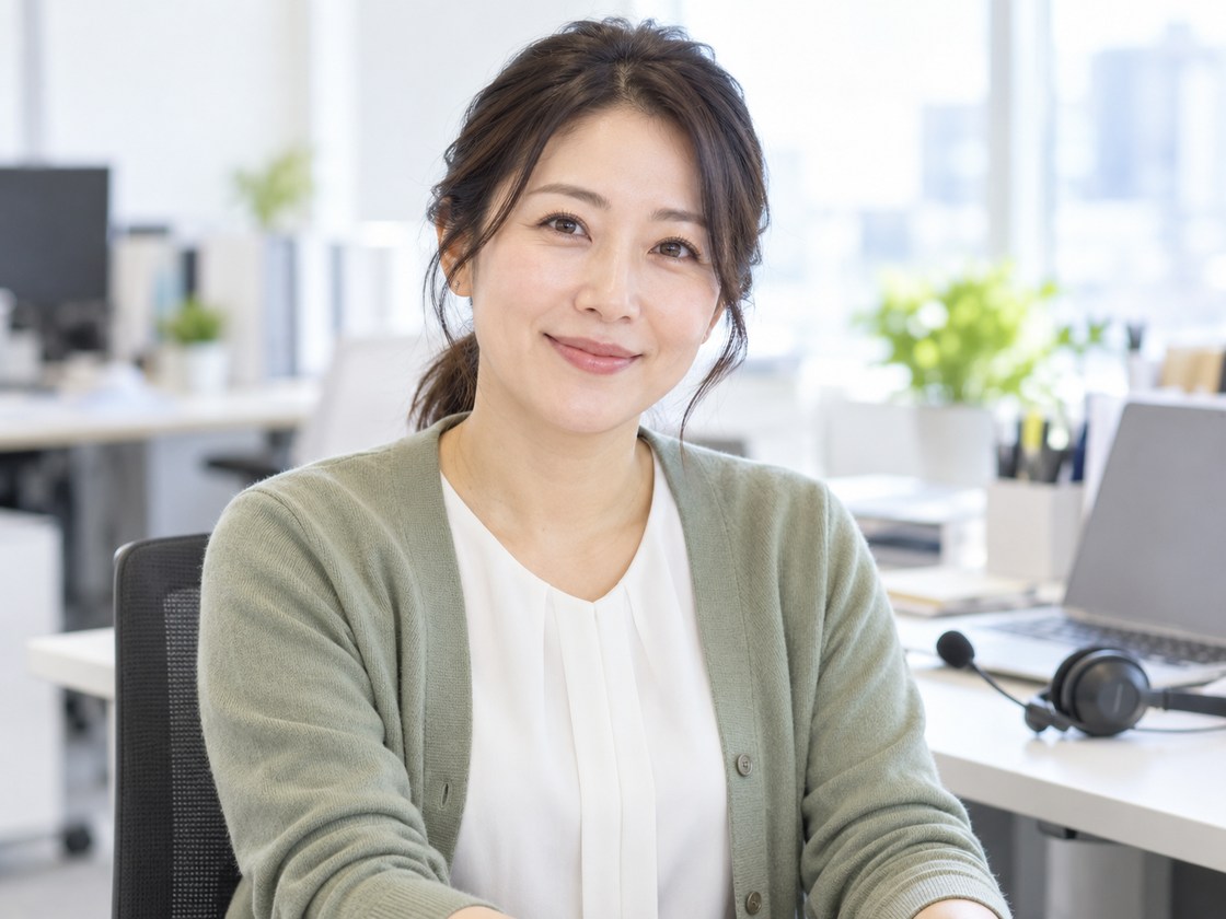 アフターフォロー担当の社員イメージ