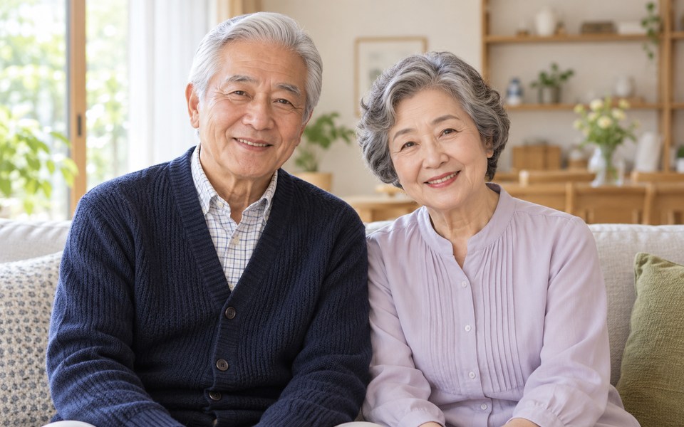 年金生活を送るご夫婦の相談事例イメージ