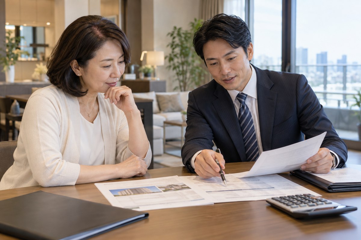 売却査定の打合せ