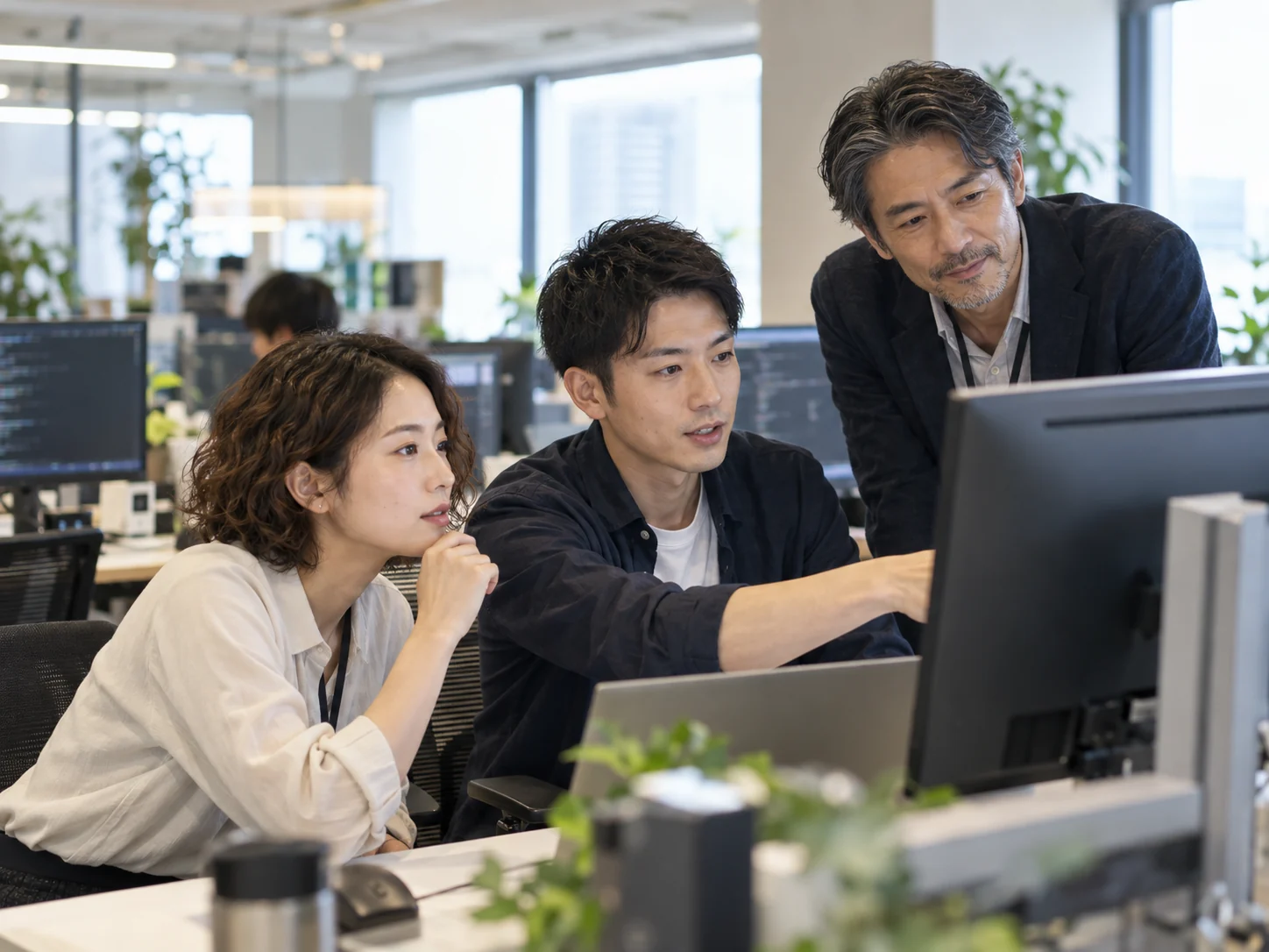 業務システムを開発するチーム