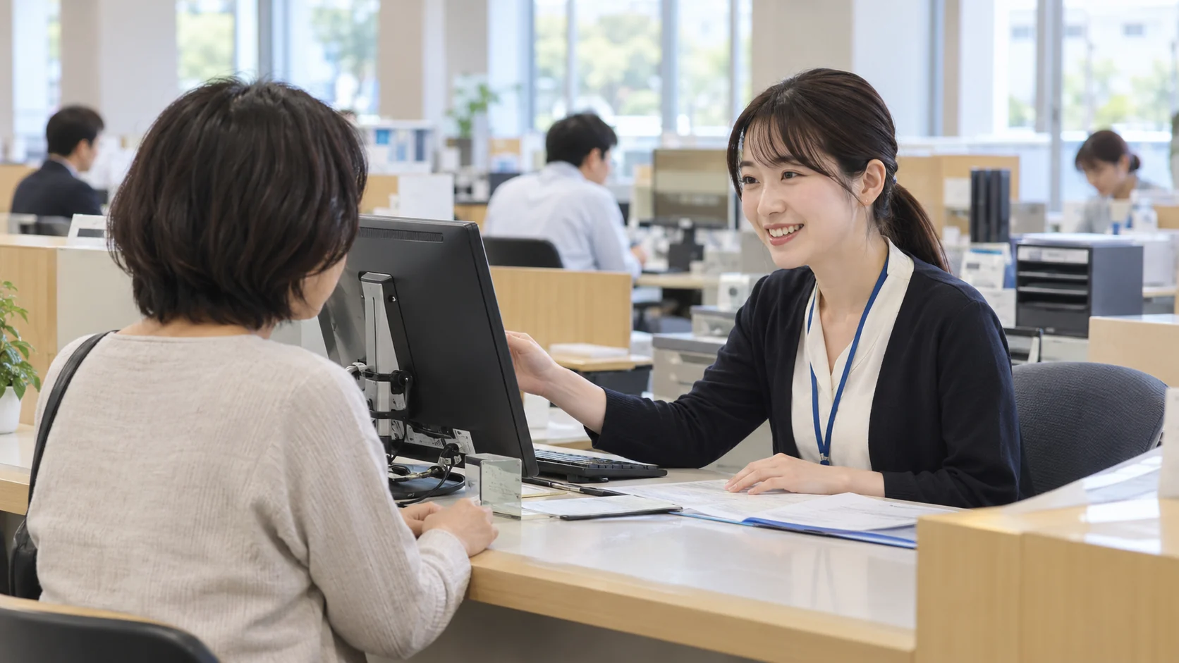 自治体の窓口業務