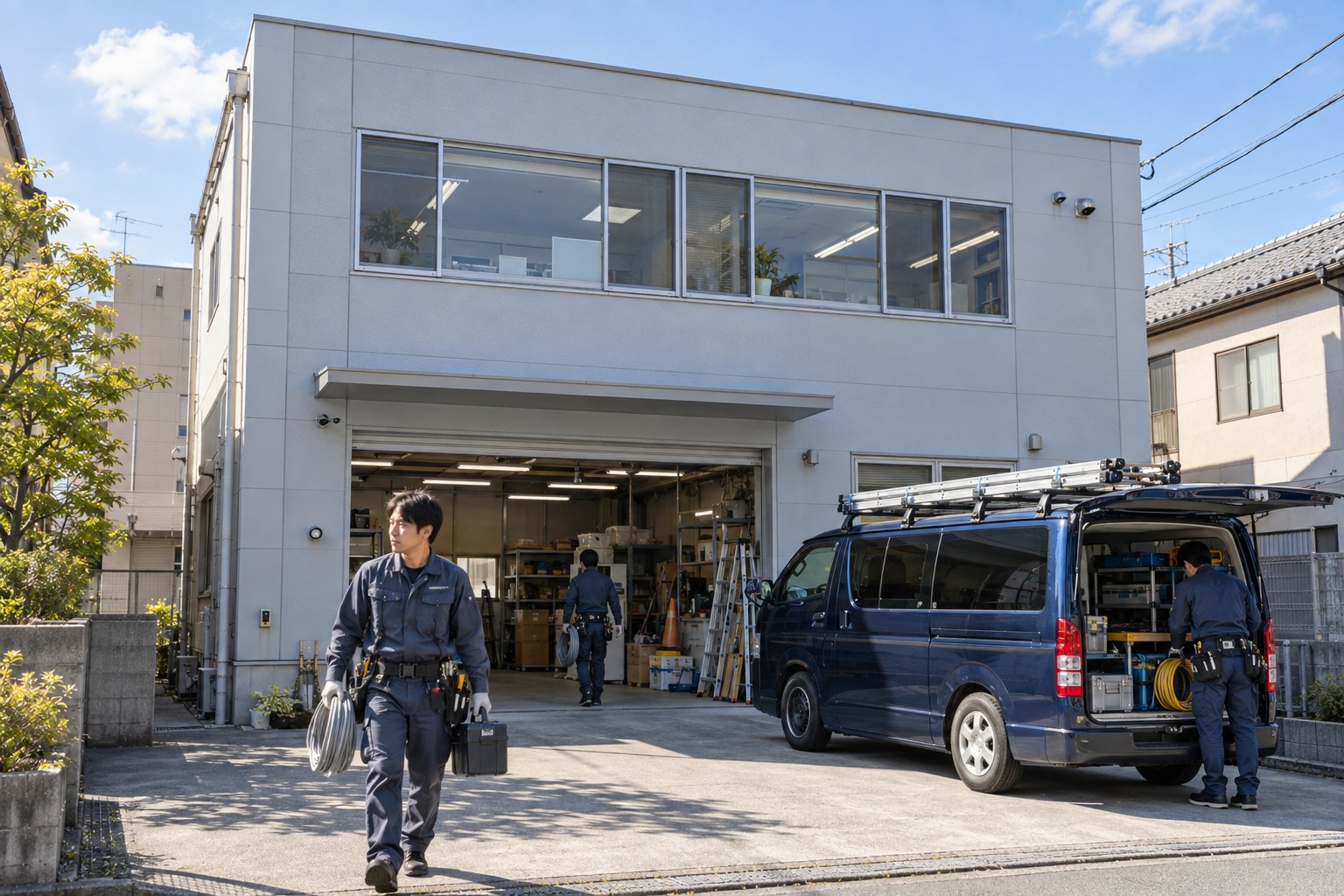 東光電設 本社外観