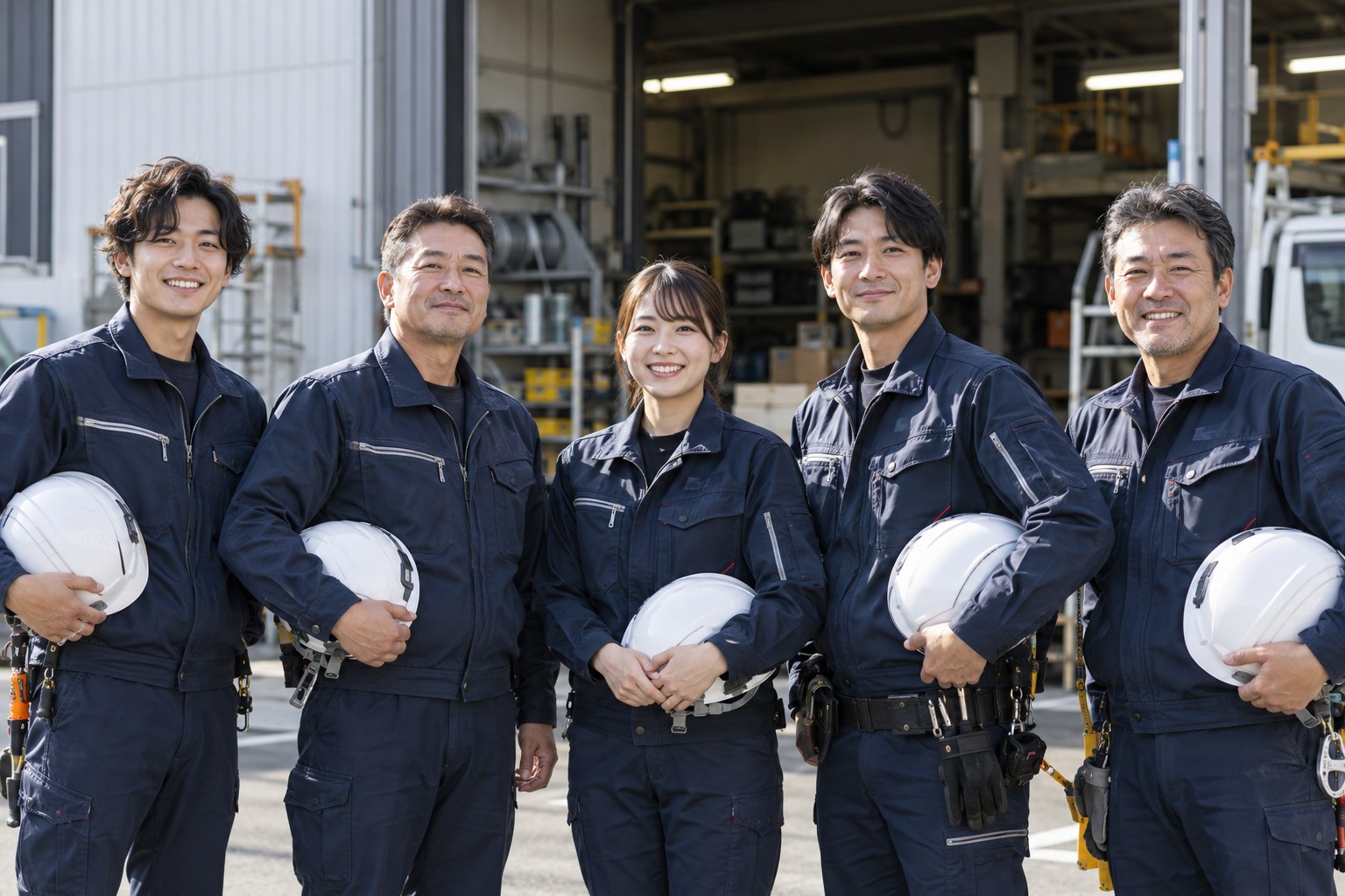 東光電設の現場スタッフ